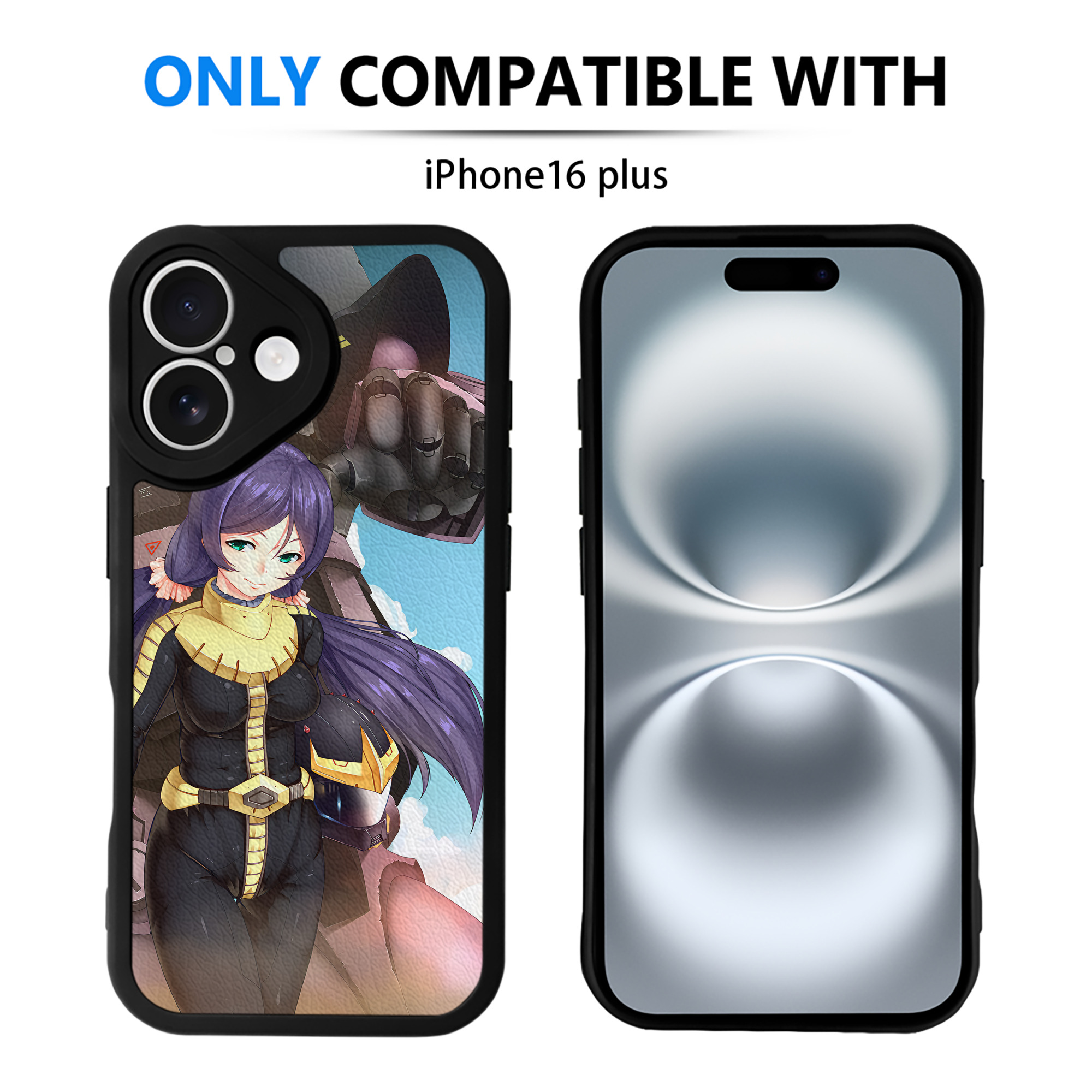 （画像用） 機動戦士ガンダム Mobile Suit Gundam 【iPhone 16シリーズ対応】シリコンスマホケース（レザー調） 材質：シリコン